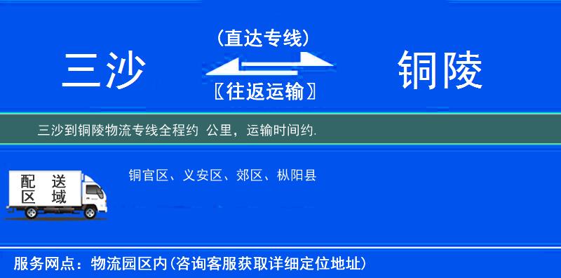 三沙到物流專(zhuān)線